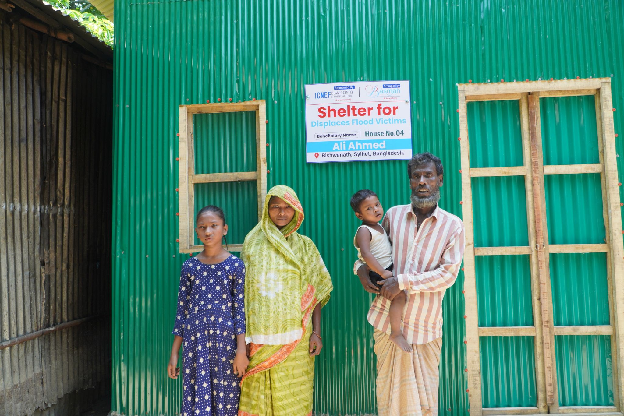 Rebuilding Lives: Shelter Handover to Flood Victims in Sylhet